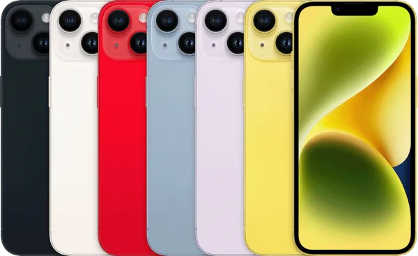 iPhone 14 in alle kleuren