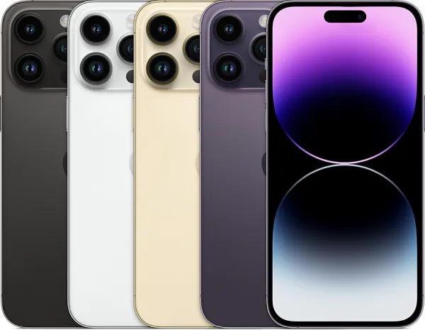 iPhone 14 Pro Max in alle kleuren