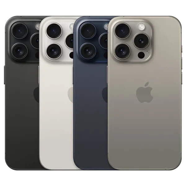 iPhone 15 Pro in alle kleuren