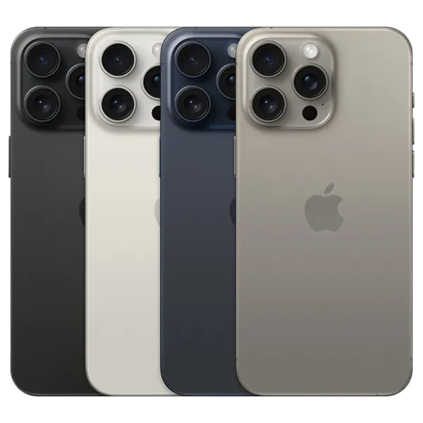 iPhone 15 Pro Max in alle kleuren