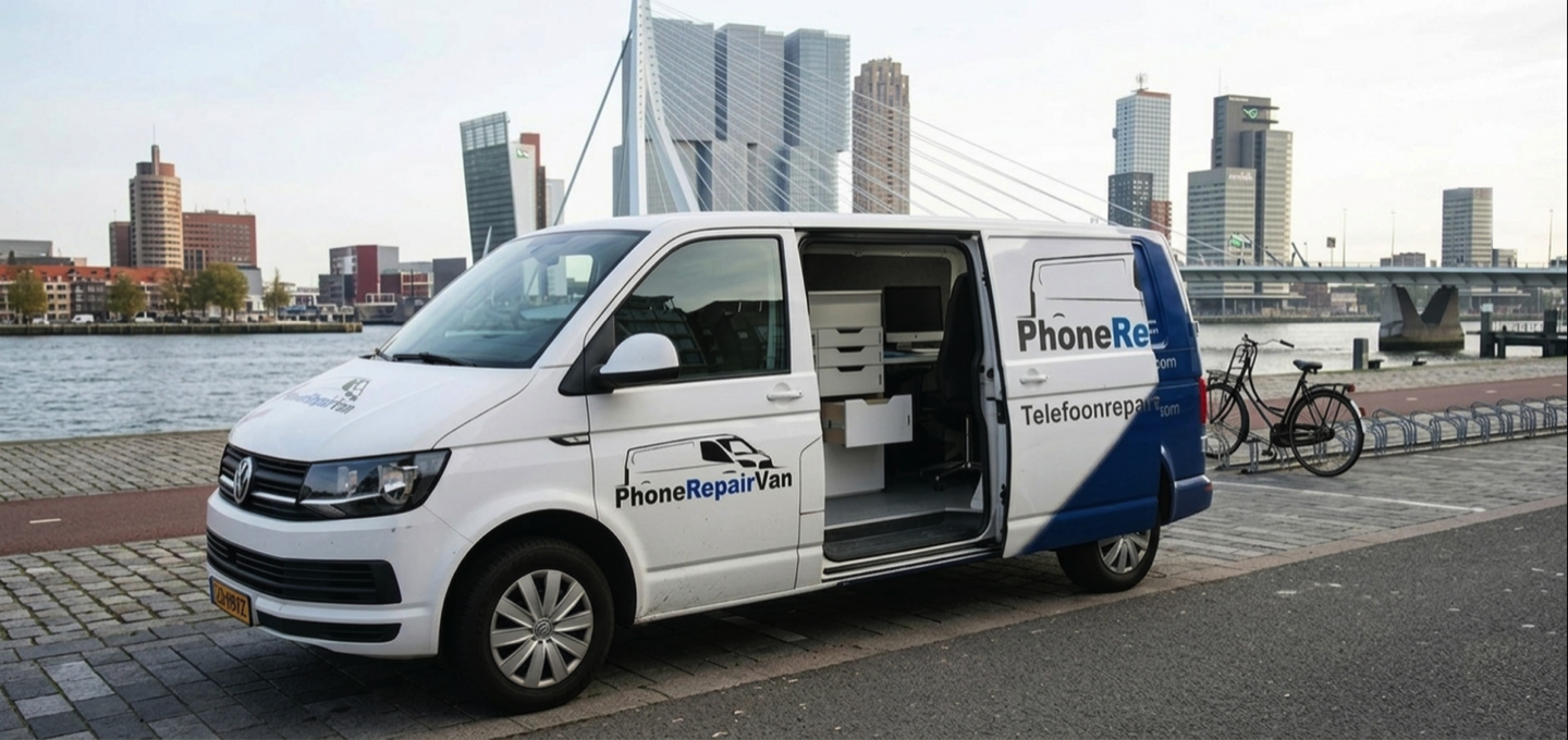 PhoneRepairVan mobiele iPhone reparatiewerkplaats
